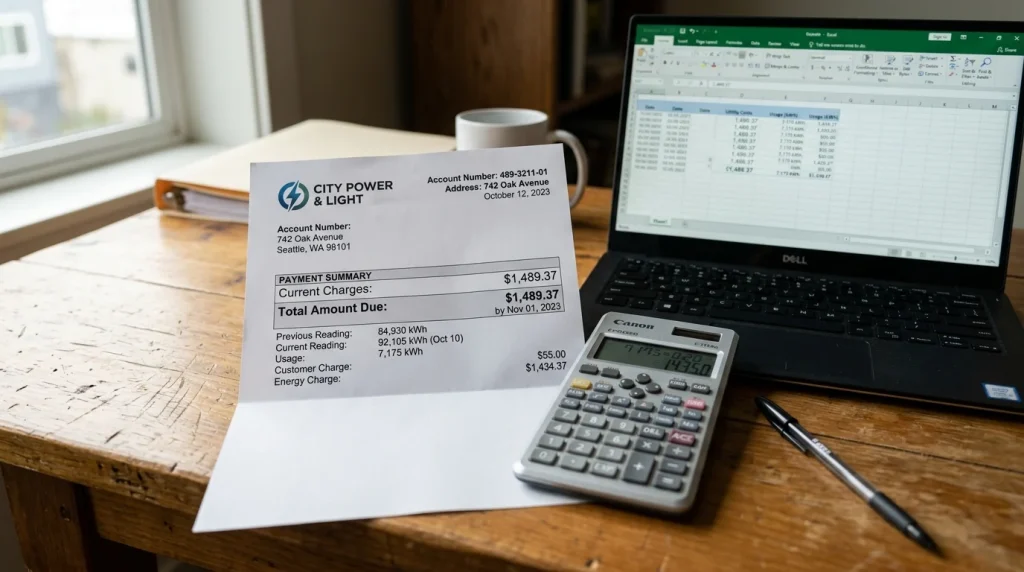 What Does VCR Mean on Your Electricity Bill? Comprehensive Tariff Guide 109 vcr in electricity bill (AI Generated Image)